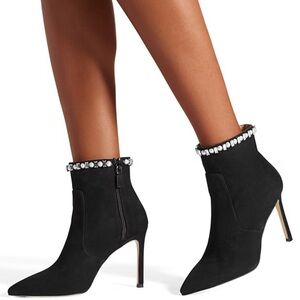 Stuart Weitzman Arista Shine Booties size 36